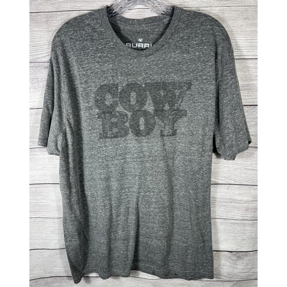 Rural Cloth Other - Rural Cloth XL Gray Boy Graphic Tri Blend T Shirt Men's